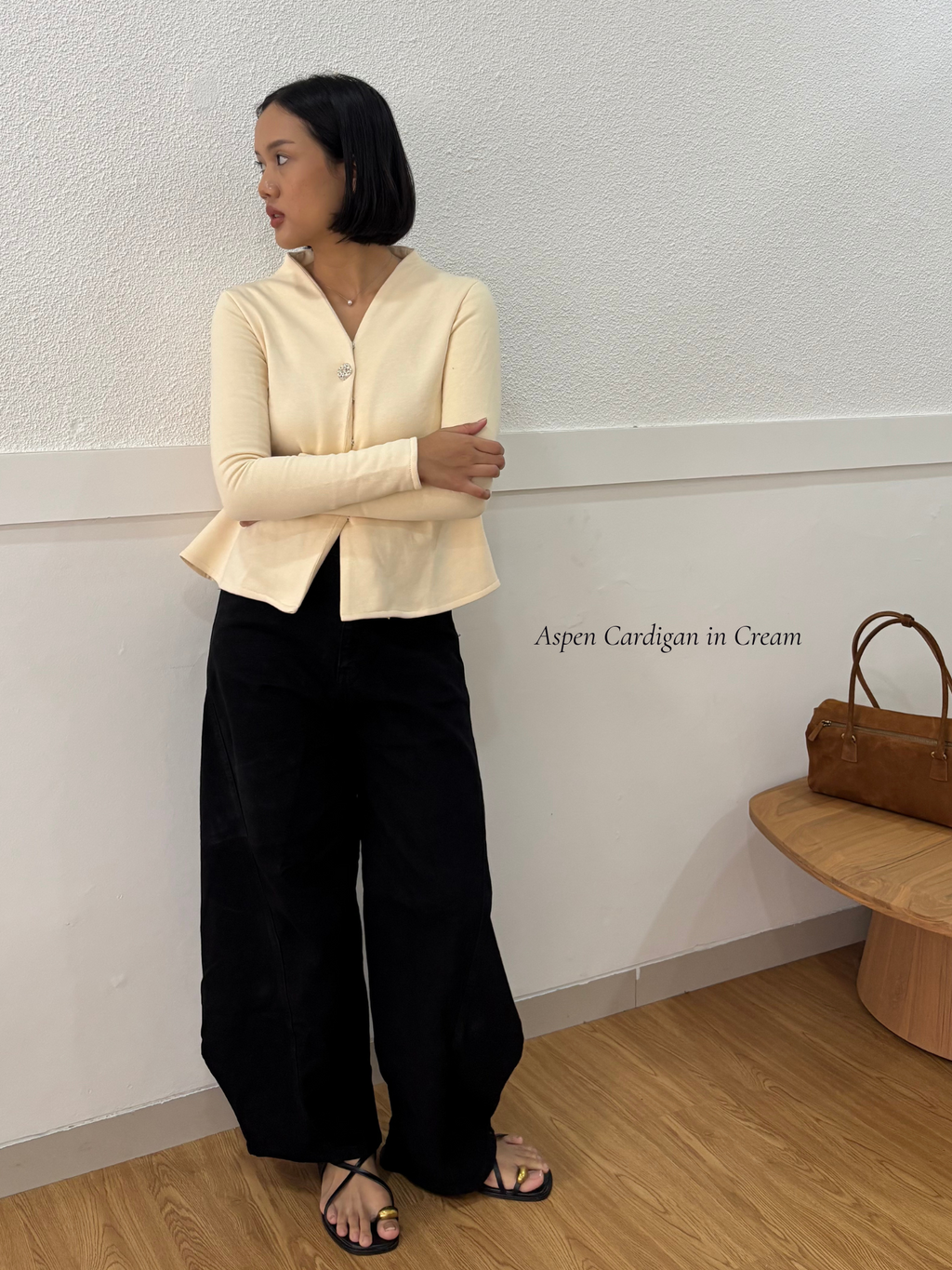 Aspen Cardigan [Cream]