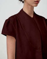 Bianca Shirt [Burgundy]