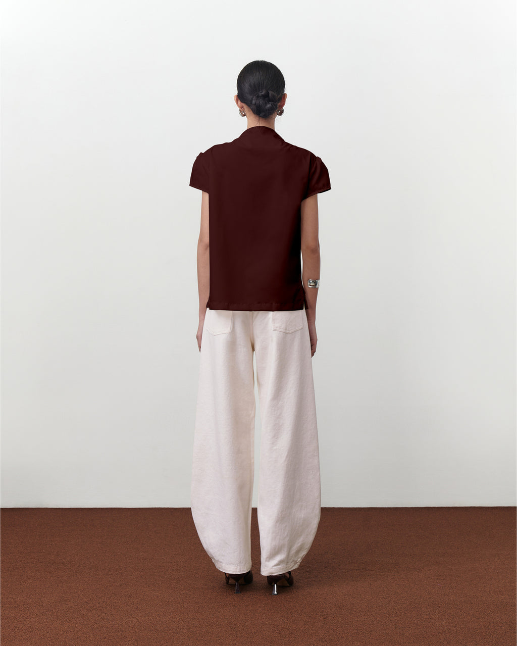 Bianca Shirt [Burgundy]