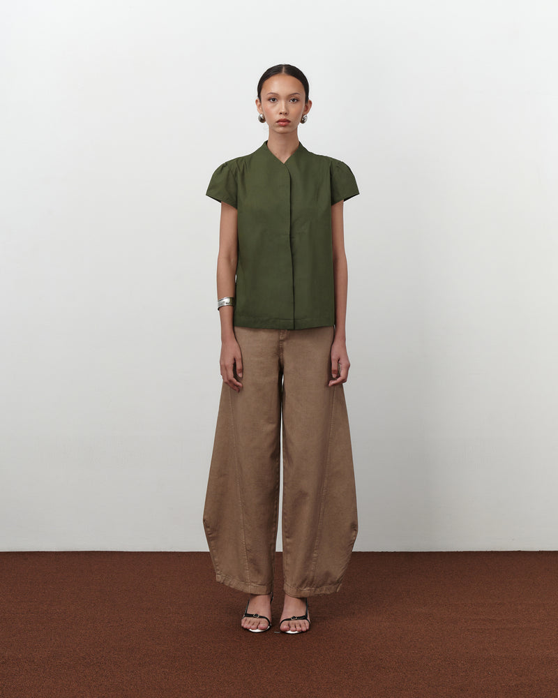 Bianca Shirt [Deep Green]