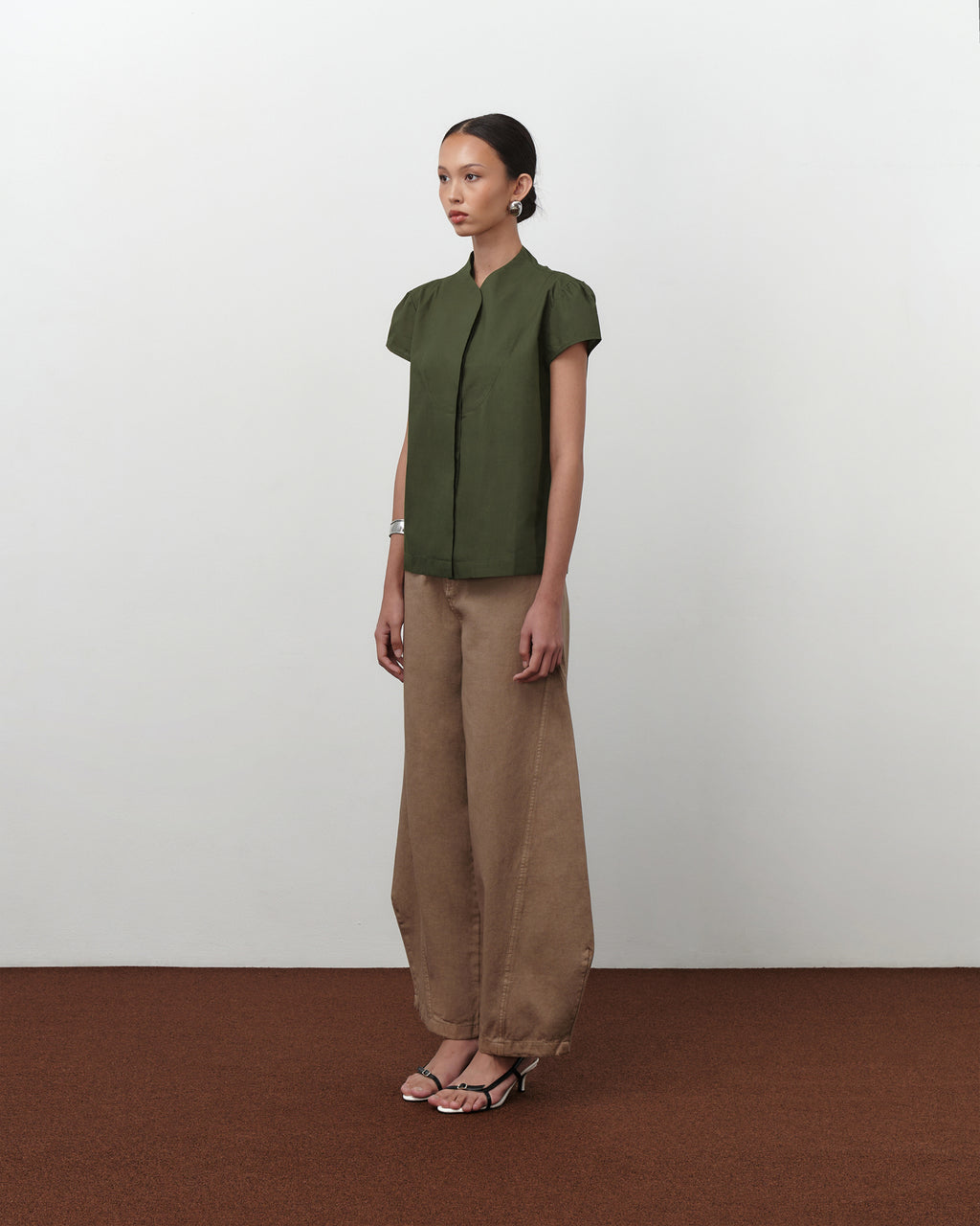 Bianca Shirt [Deep Green]