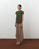 Bianca Shirt [Deep Green]