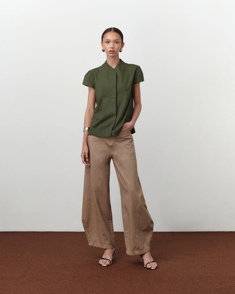 Bianca Shirt [Deep Green]