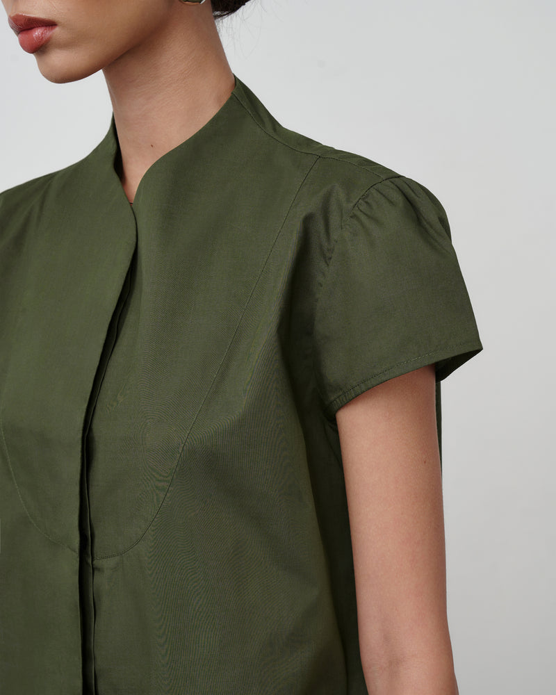 Bianca Shirt [Deep Green]