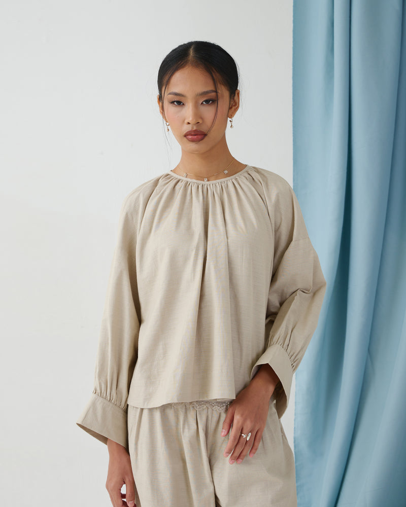 Serena Blouse [Sand]