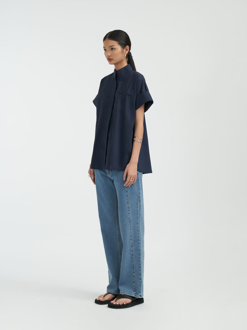 Vin Shirt [Dark Blue]