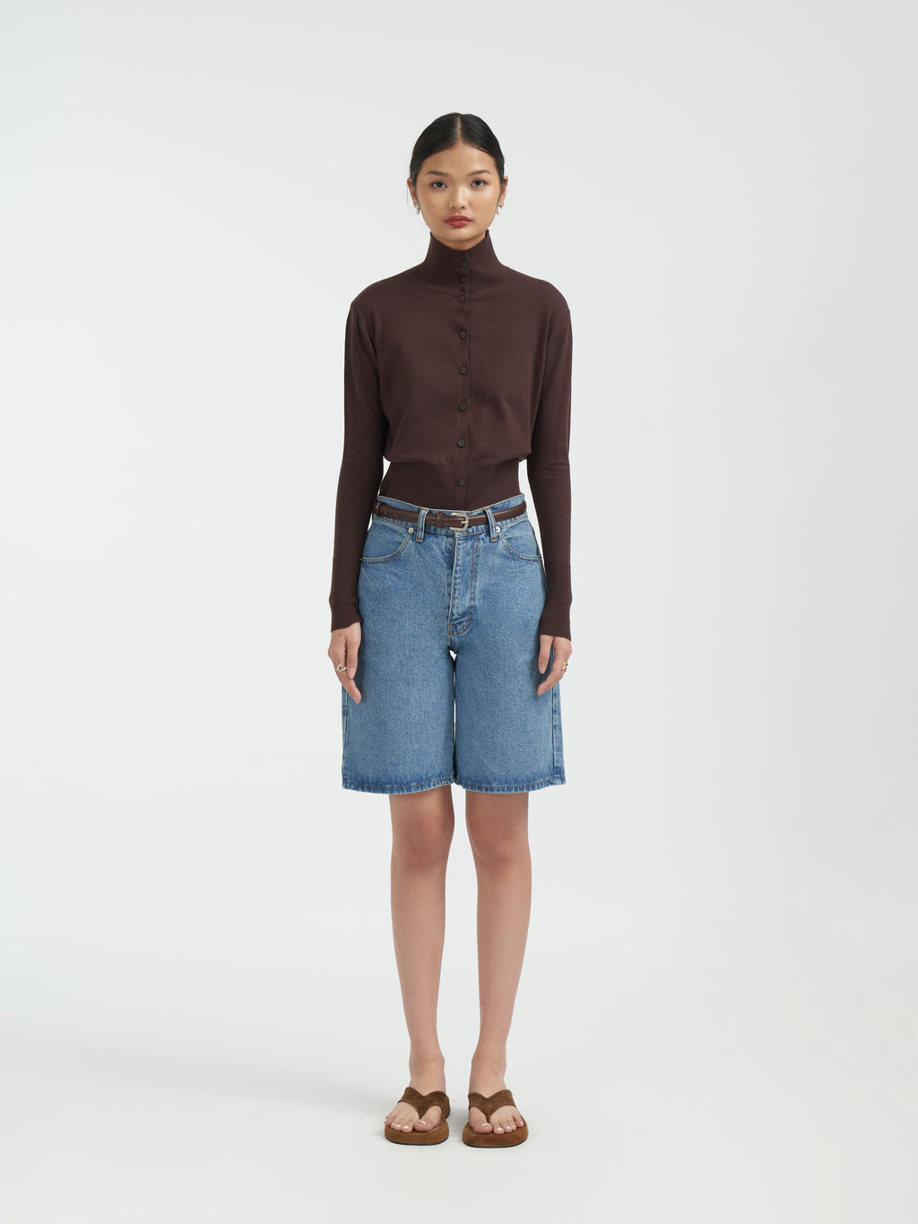 Douglas Cardigan [Brown]