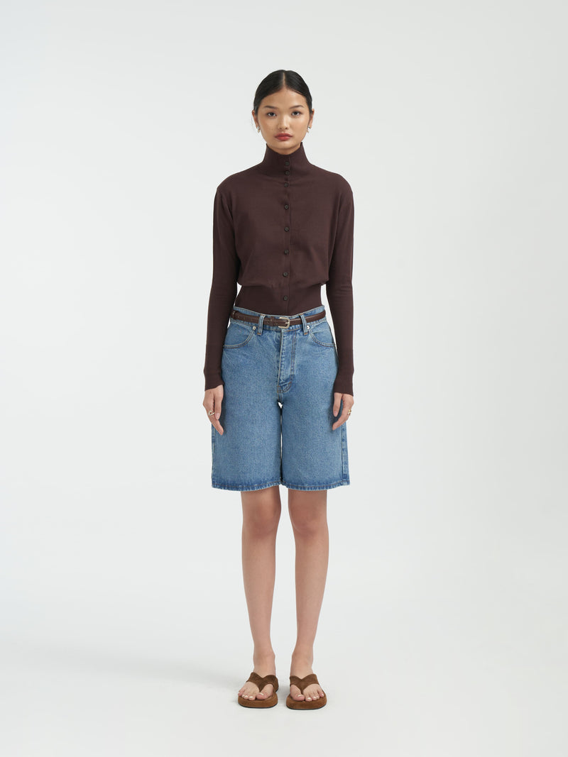 Douglas Cardigan [Brown]