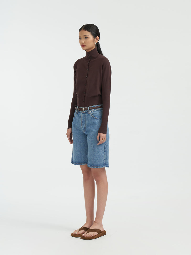 Douglas Cardigan [Brown]