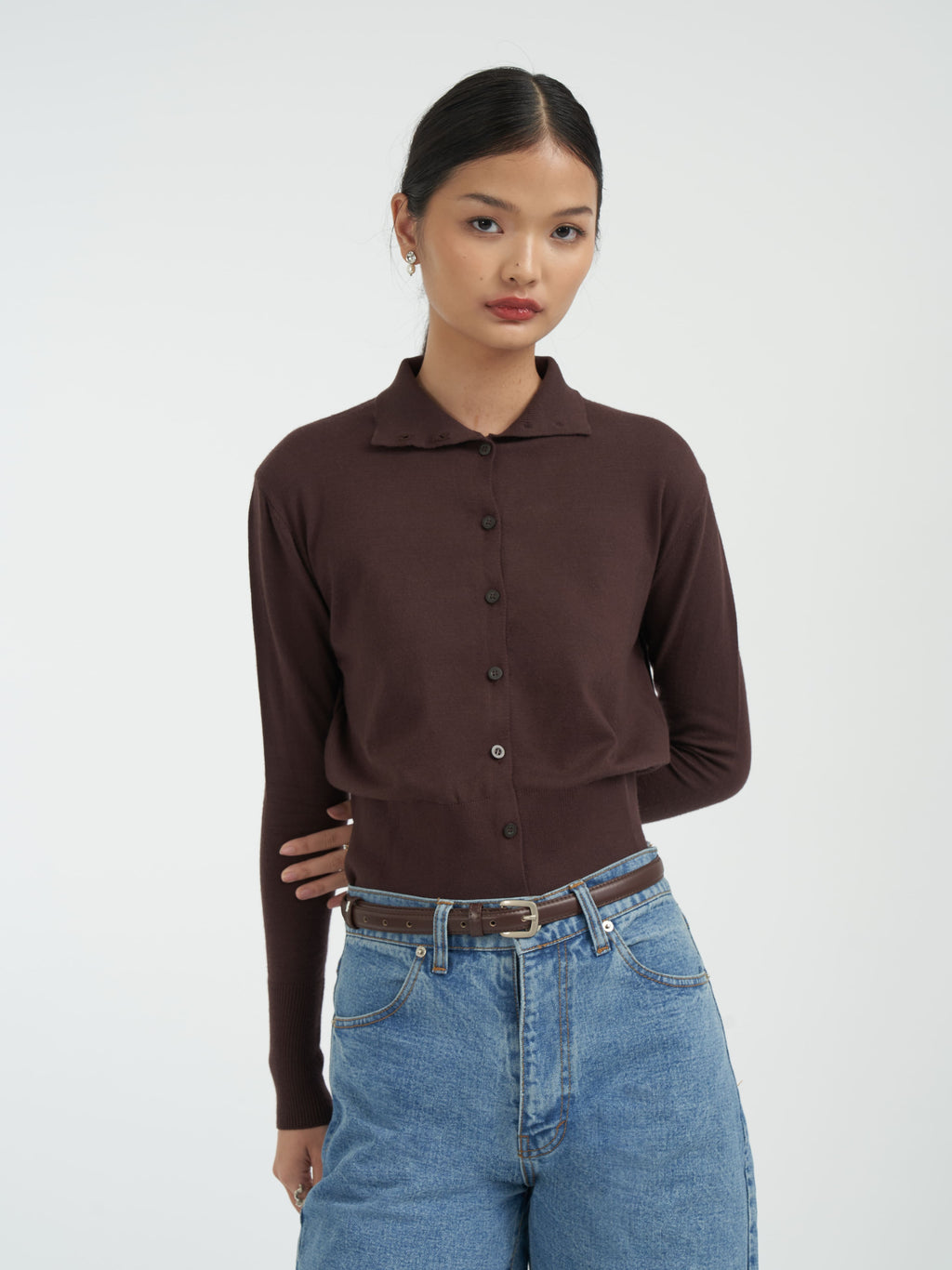 Douglas Cardigan [Brown]
