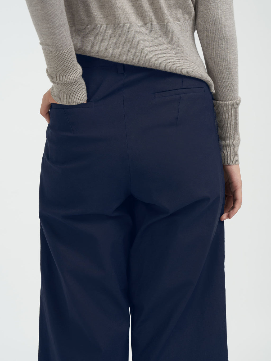 Cirrus Barrel Pants [Dark Blue]