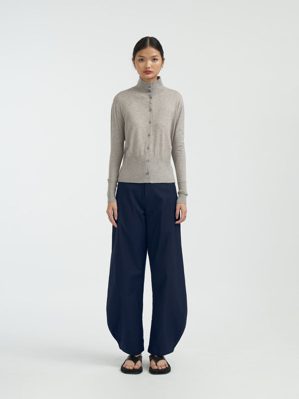 Cirrus Barrel Pants [Dark Blue]