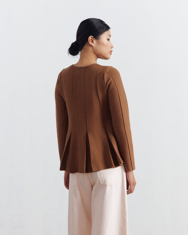 Elke Blouse [Brown]