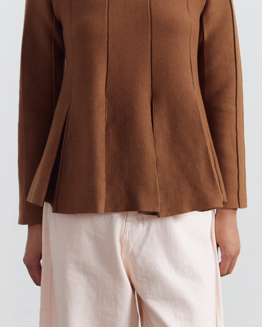 Elke Blouse [Brown]