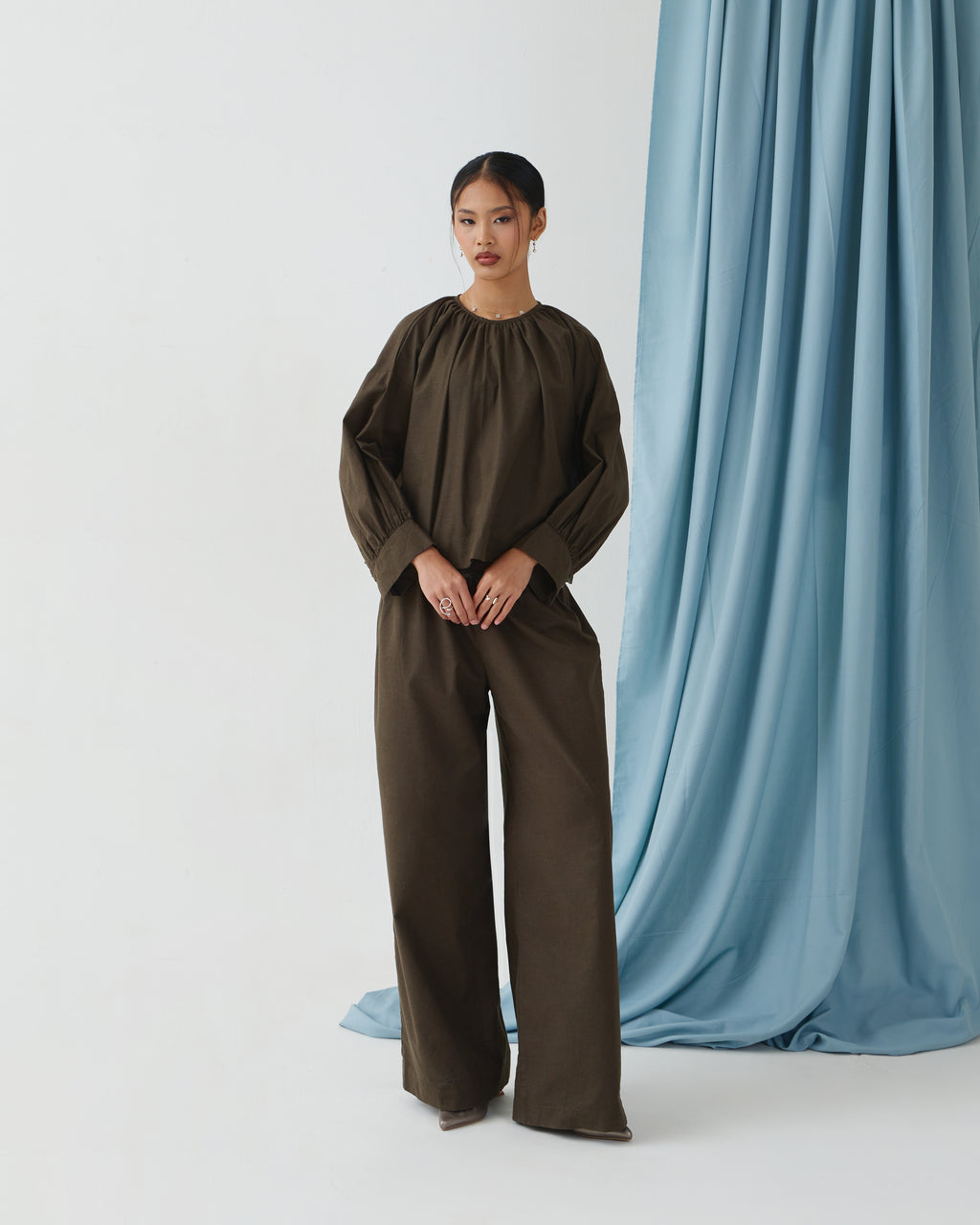 Serena Blouse [Wood]