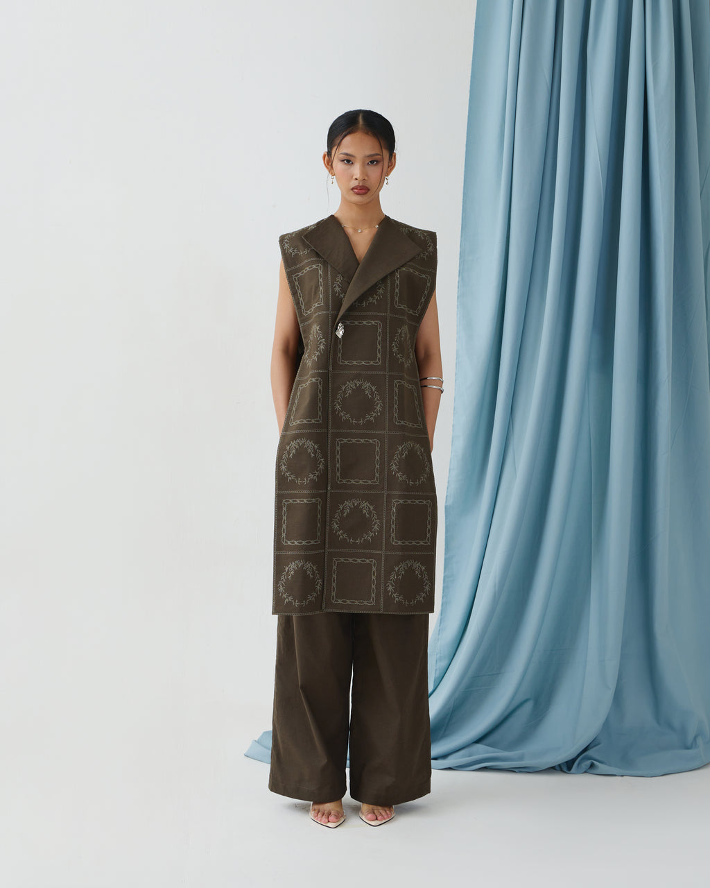 Frida Tunic Vest [Wood]