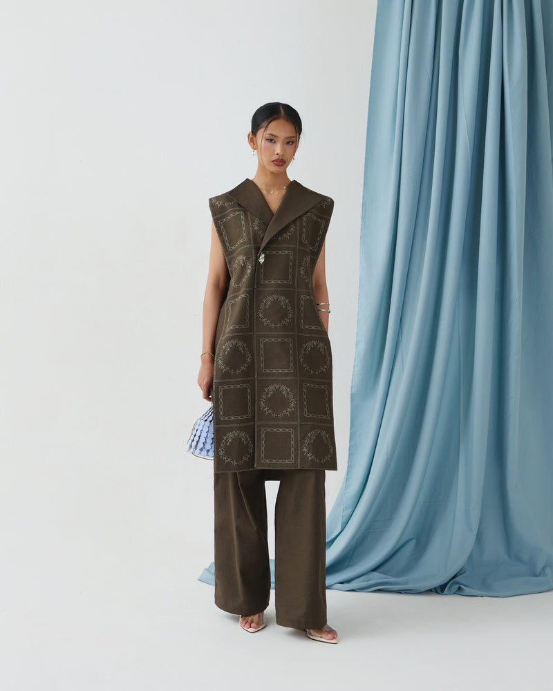 Frida Tunic Vest [Wood]