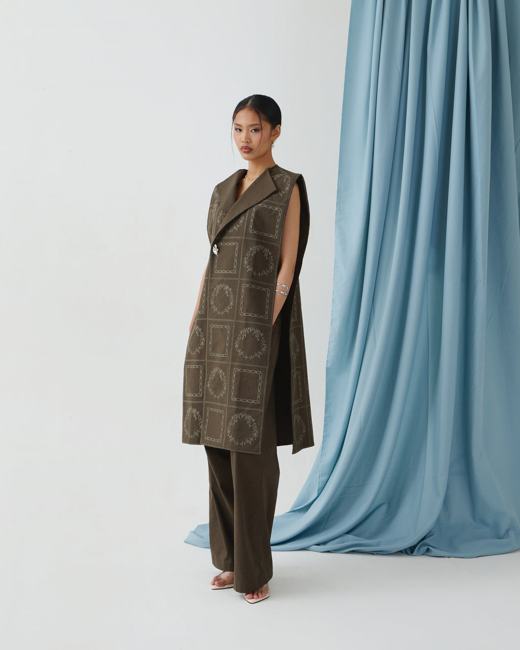 Frida Tunic Vest [Wood]