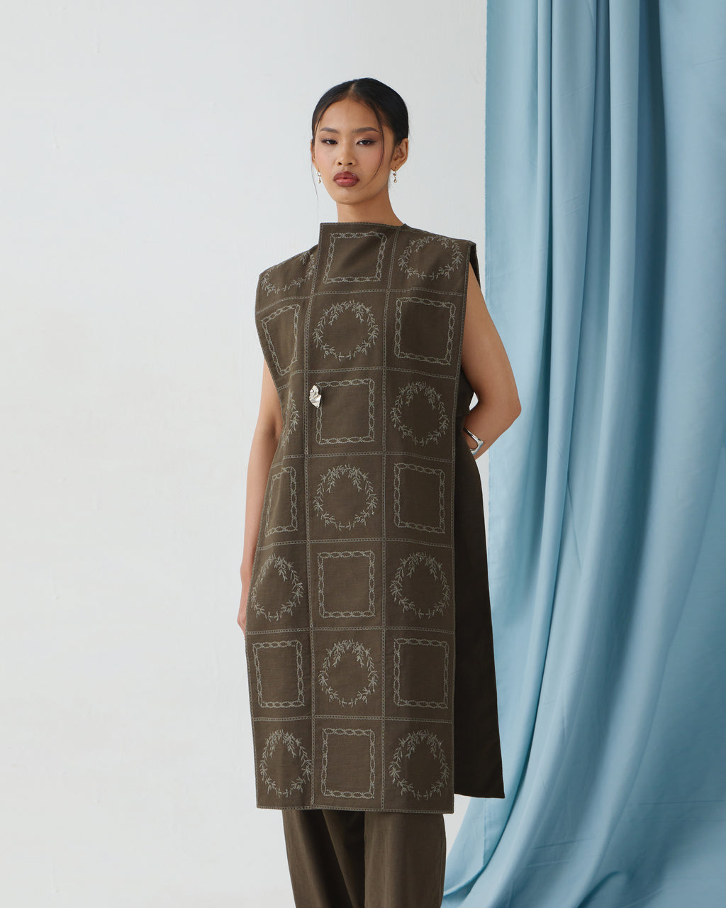 Frida Tunic Vest [Wood]