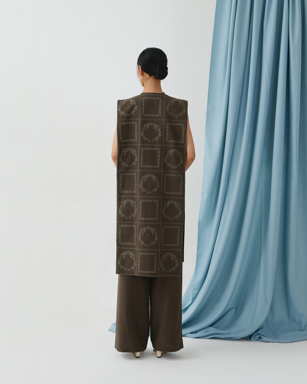 Frida Tunic Vest [Wood]