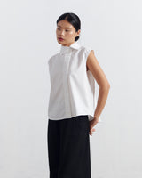 DEFECT - Pavlova Sleeveless Shirt [White]