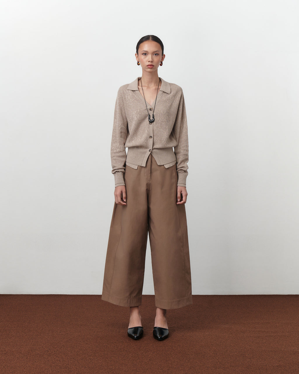 Casey Cardigan [Brown]