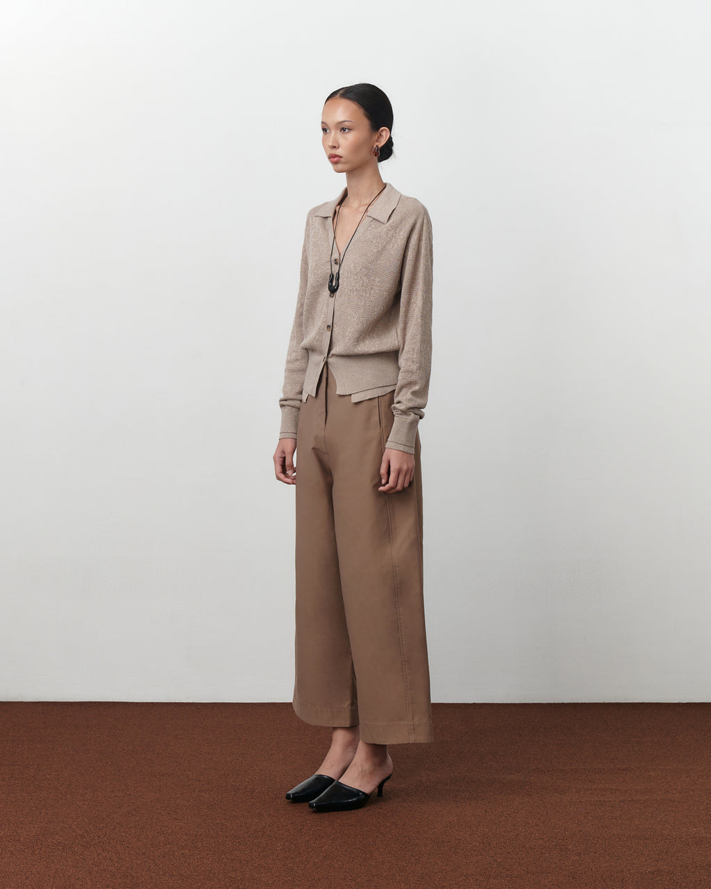 Casey Cardigan [Brown]