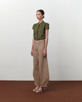 Amber Trousers [Beige]