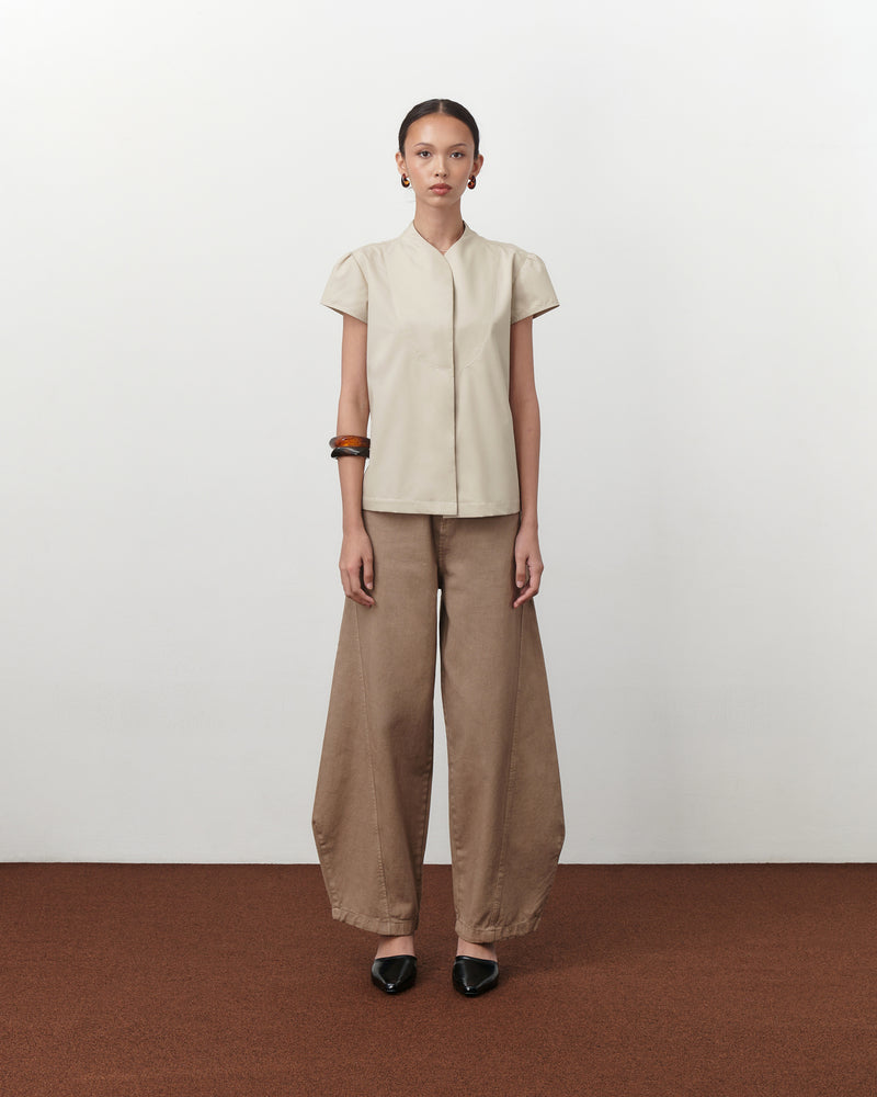 Bianca Shirt [Beige]