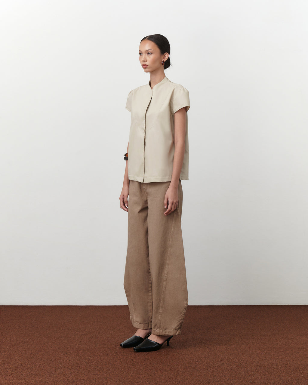 Bianca Shirt [Beige]