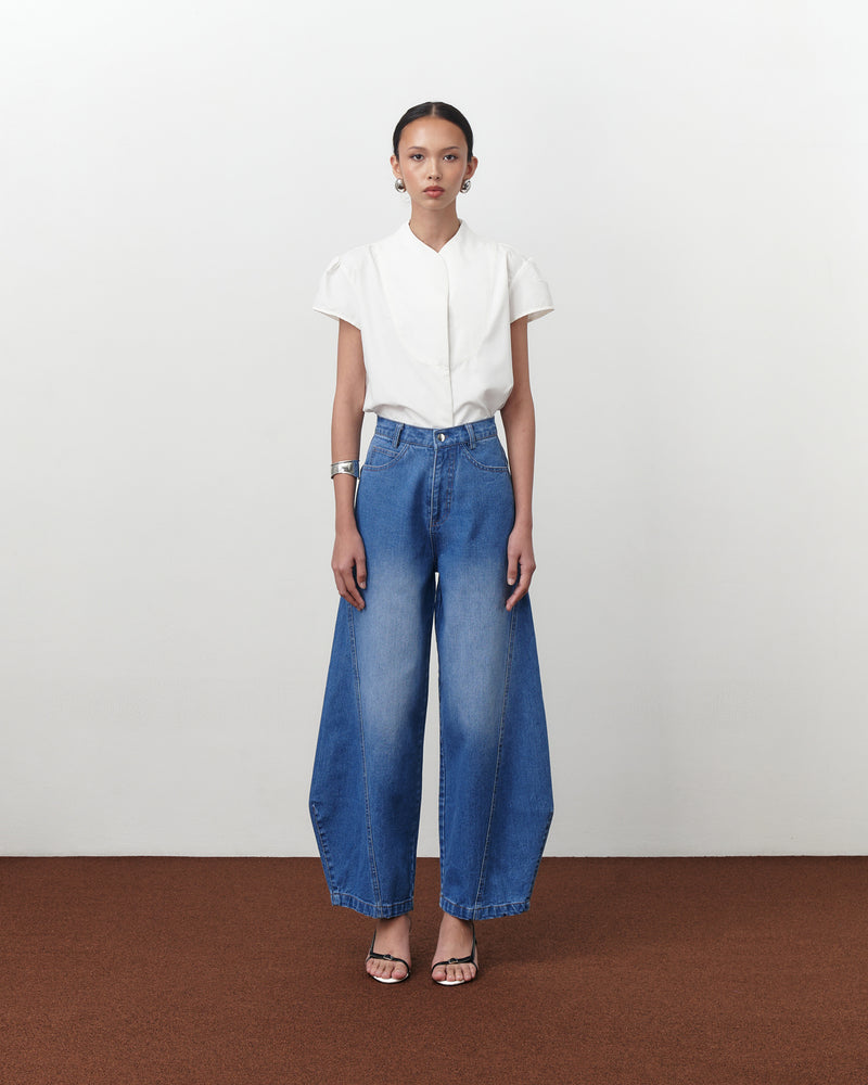 Amber Trousers [Blue]