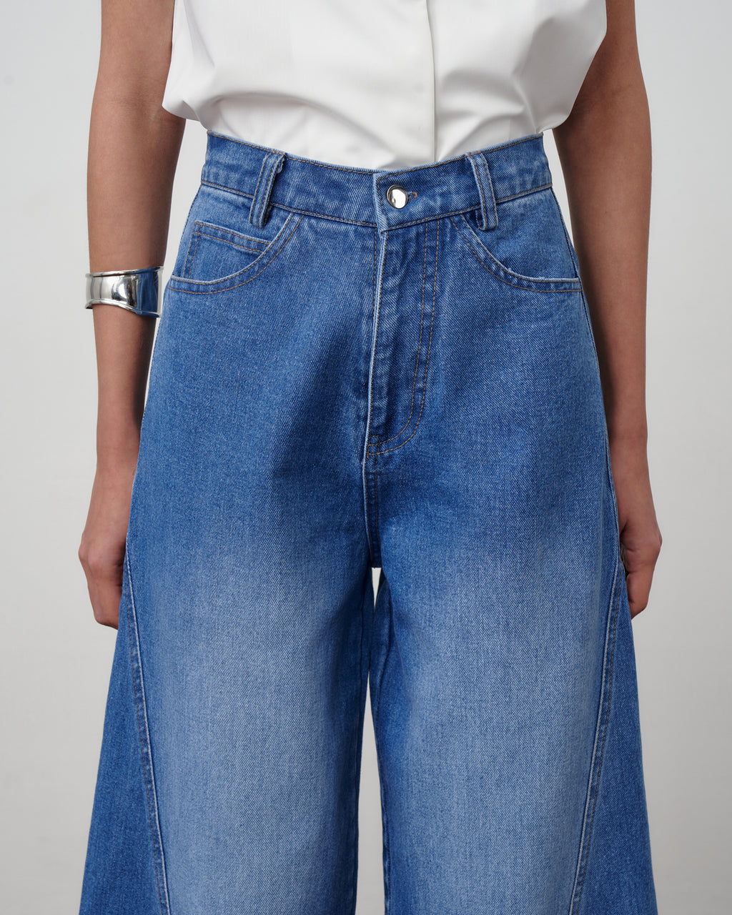 Amber Trousers [Blue]