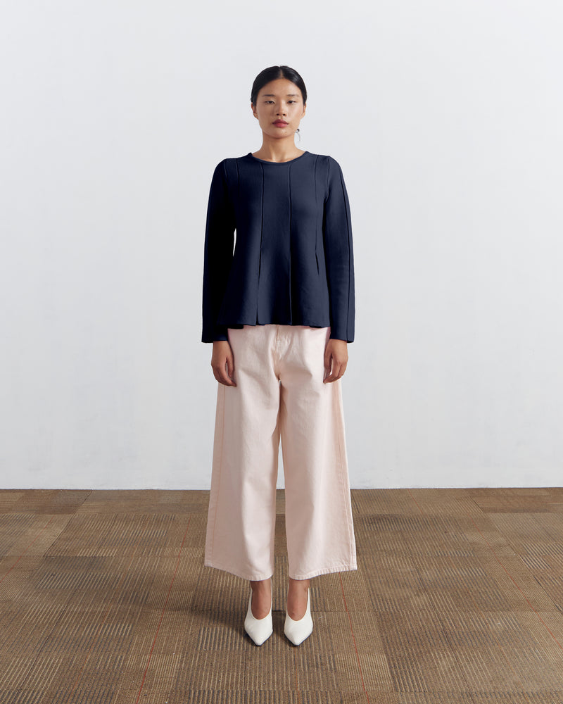 Elke Blouse [Dark Blue]