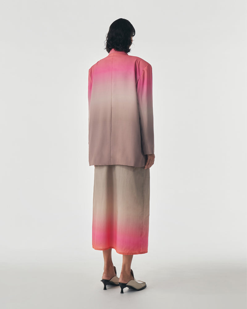Morphosa Skirt [Brown/Pink]