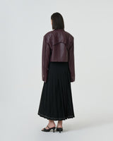 Plum Jacket [Maroon]