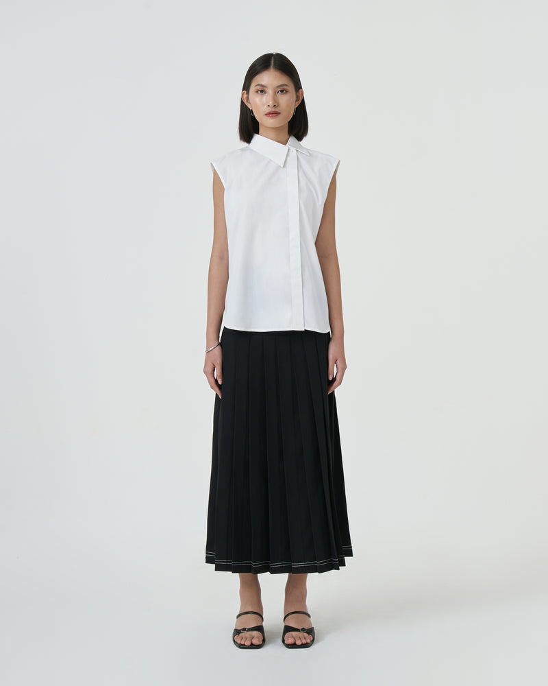 Pavlova Sleveeless Shirt [White]