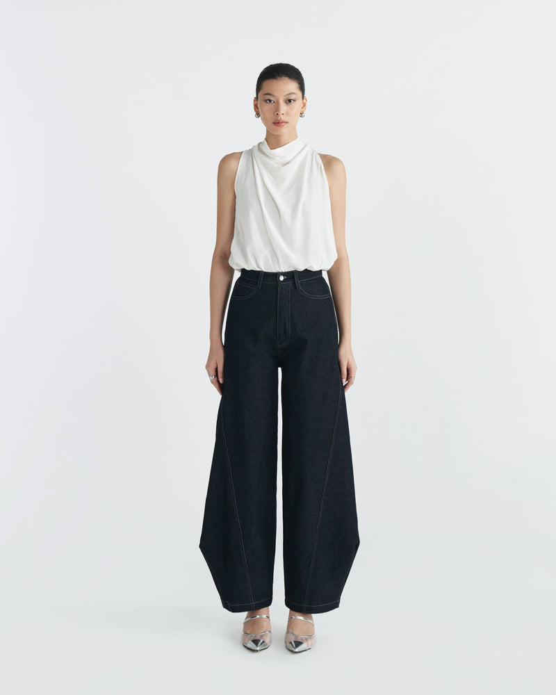 DEFECT - Amber Trousers [Dark Blue]