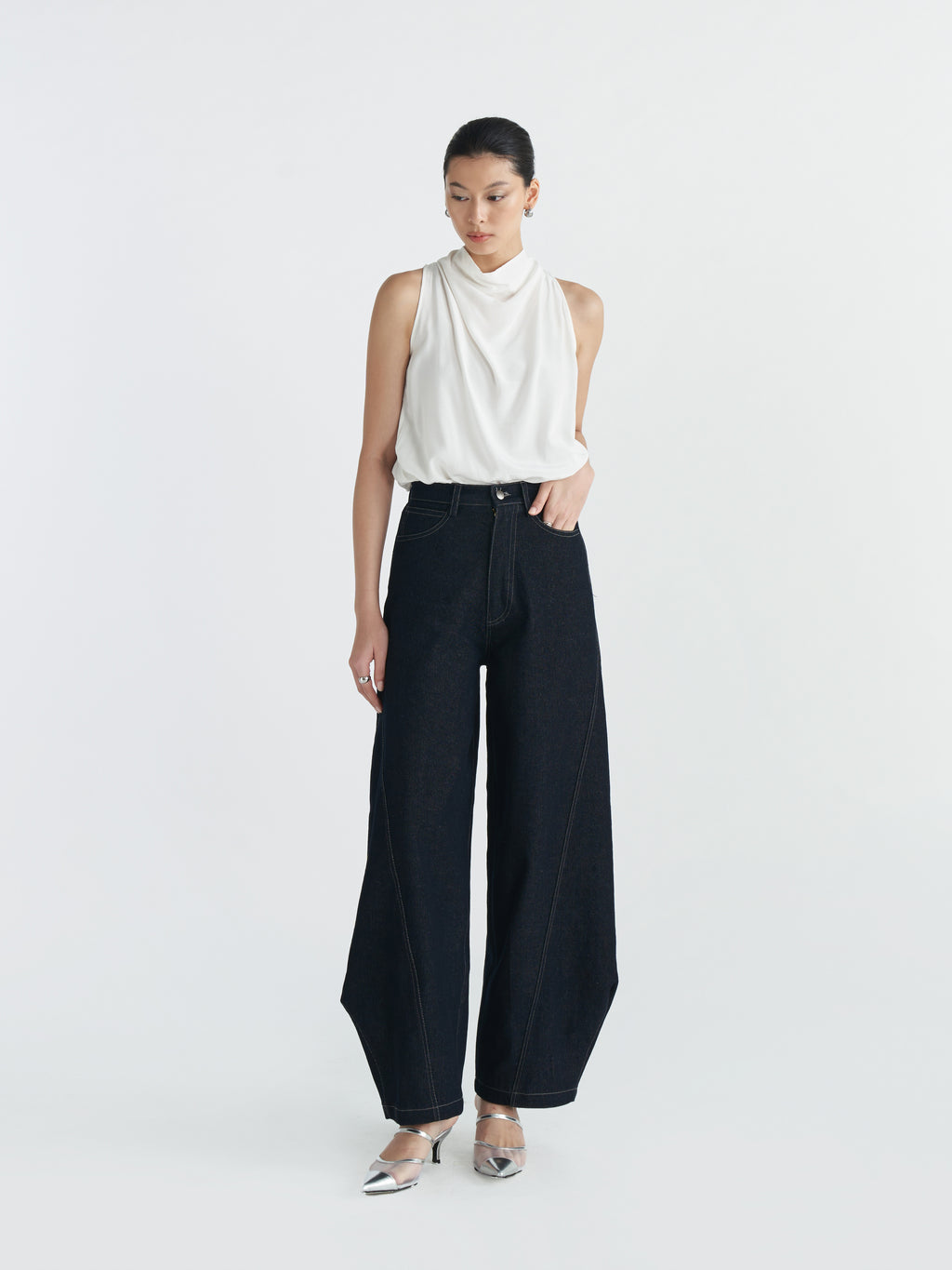 Amber Trousers [Dark Blue]