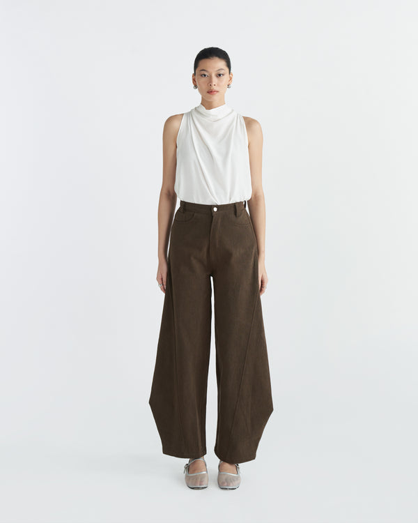 Amber Trousers [Brown]