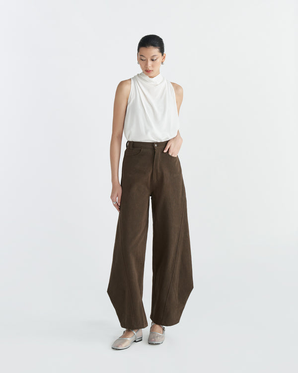 Amber Trousers [Brown]