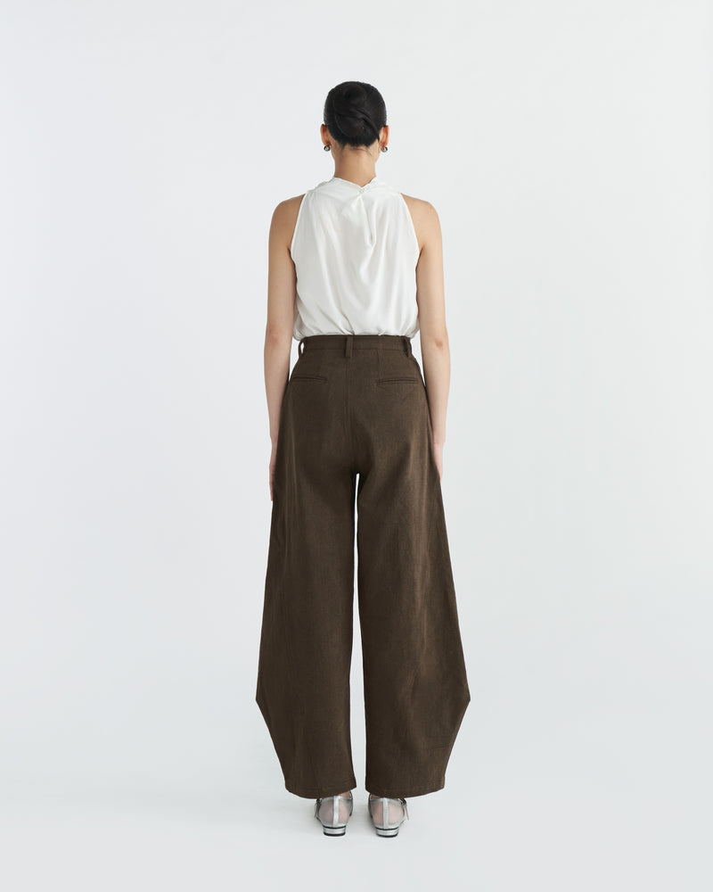 DEFECT - Amber Trousers [Brown]