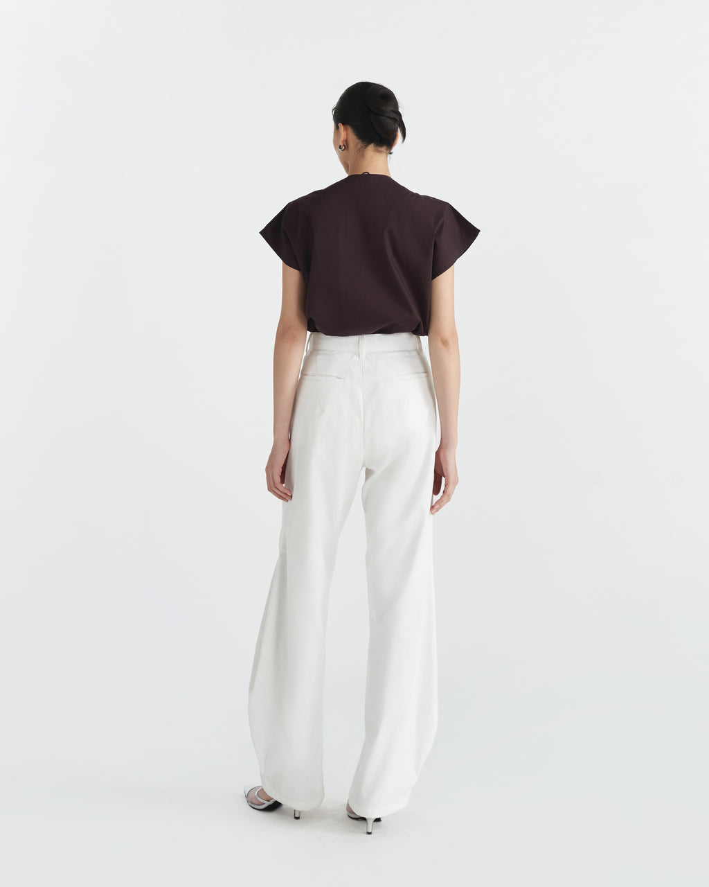 Cirrus Barrel Pants [White]