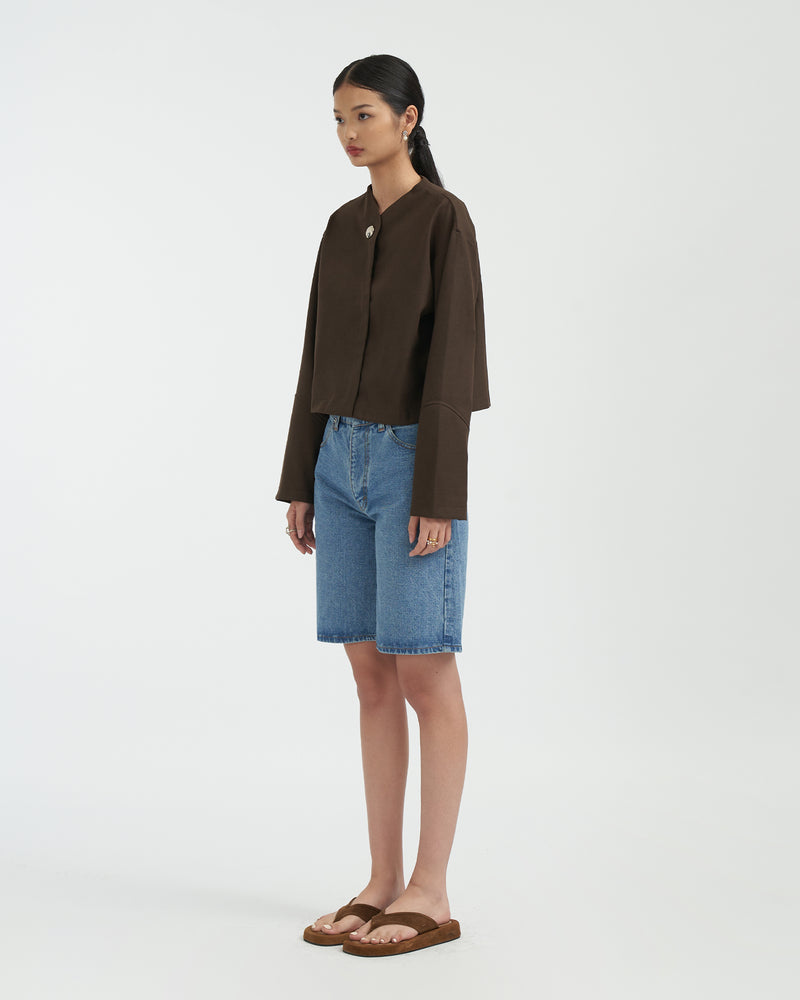 DEFECT - Lumi Jacket [Dark Brown]