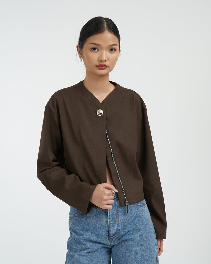 DEFECT - Lumi Jacket [Dark Brown]