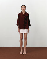 Samara Shirt [Burgundy]
