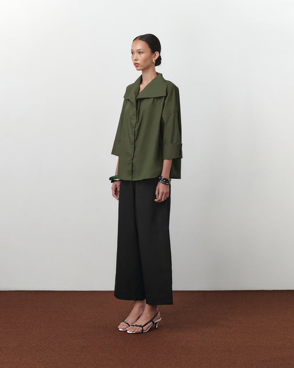Samara Shirt [Deep Green]
