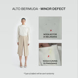 DEFECT - Alto Bermuda Shorts [White]