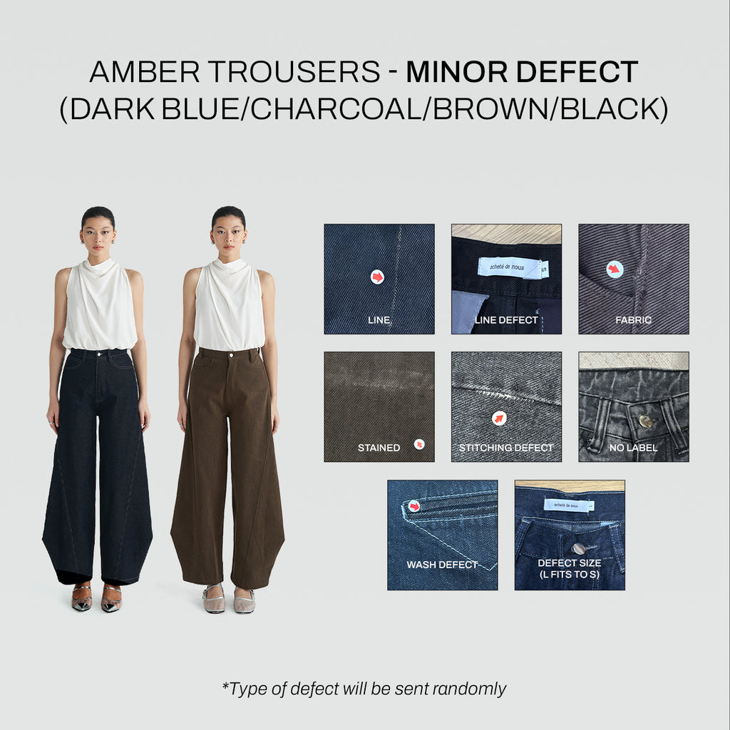 DEFECT - Amber Trousers [Beige]