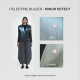 DEFECT - Celestine Blazer [Blue Black]