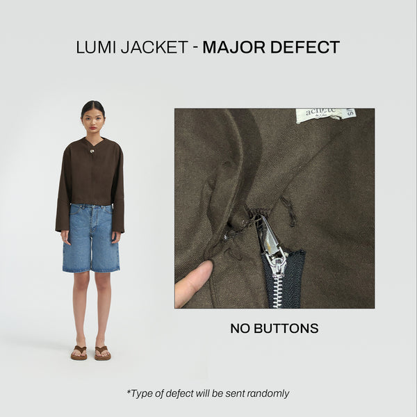 DEFECT - Lumi Jacket [Dark Brown]
